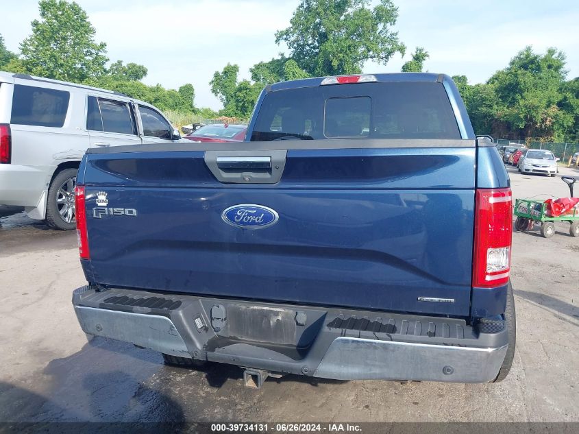 2016 Ford F150 Supercrew VIN: 1FTEW1EF6GFB95519 Lot: 39734131