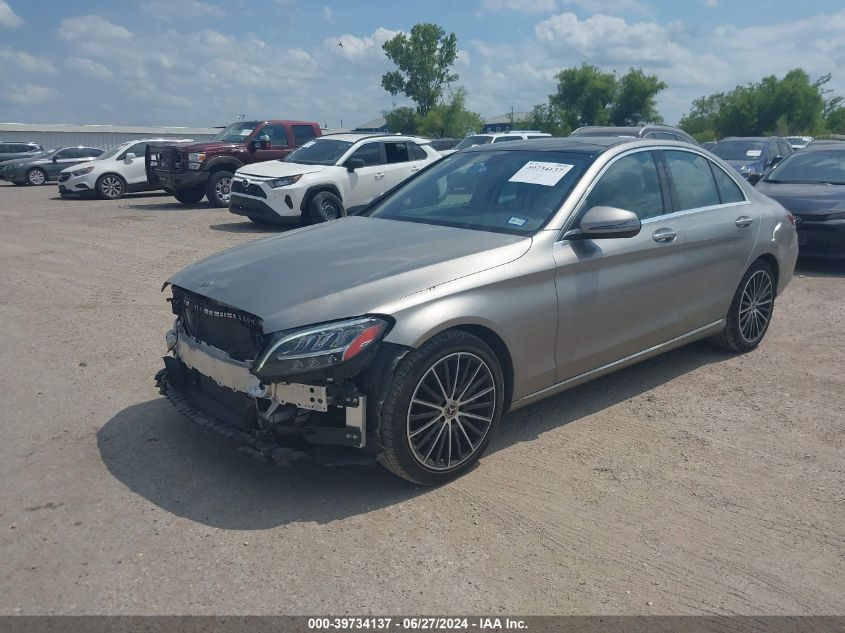 55SWF8DB2KU283314 2019 MERCEDES-BENZ C CLASS - Image 2