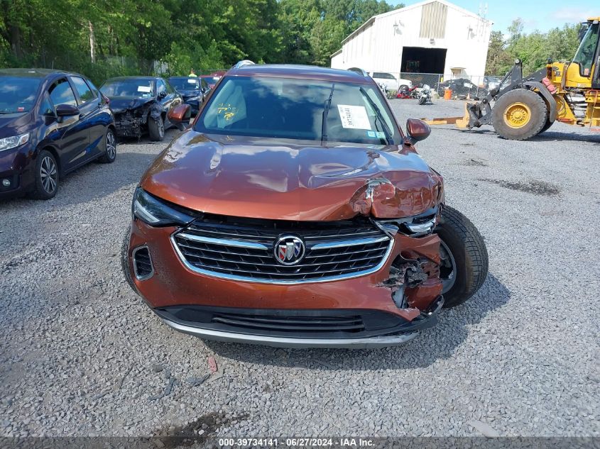 2021 Buick Envision Preferred VIN: LRBFZMR47MD194441 Lot: 39734141