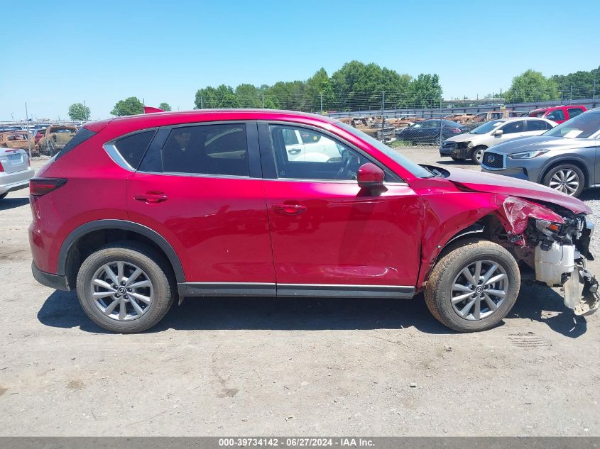 2022 Mazda Cx-5 Select VIN: JM3KFBBM2N0642835 Lot: 39734142