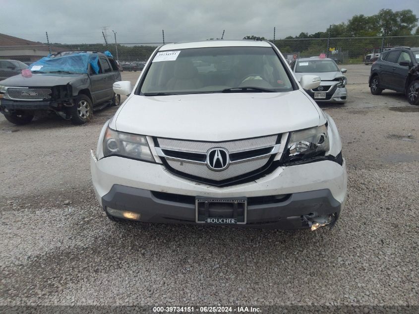 2008 Acura Mdx VIN: 2HNYD28298H502032 Lot: 39734151