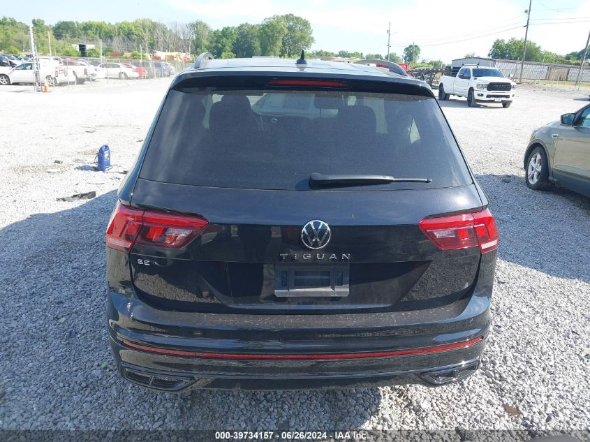 2023 Volkswagen Tiguan Se R-Line Black VIN: 3VVCB7AX5PM047335 Lot: 39734157