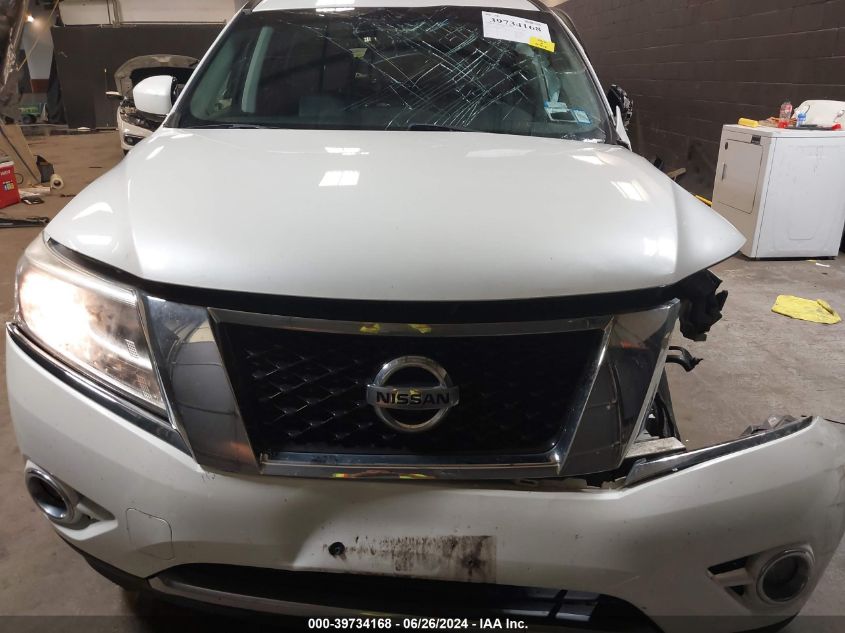 2015 Nissan Pathfinder Sl VIN: 5N1AR2MM4FC626091 Lot: 39734168