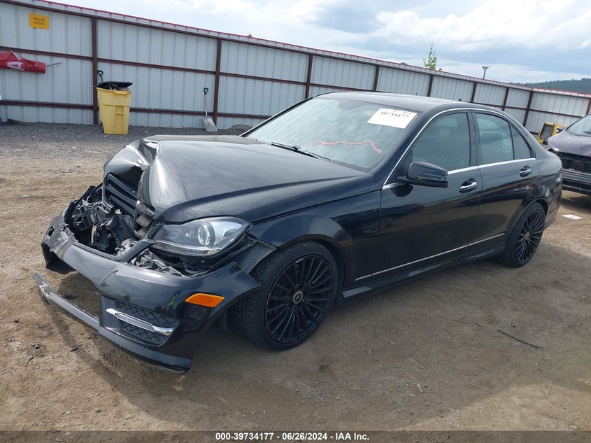 2014 MERCEDES-BENZ C 300 VIN: WDDGF8AB3EA916304