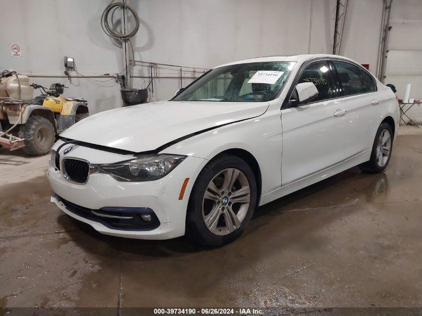 2016 BMW 328I xDrive VIN: WBA8E3G54GNU04551 Lot: 39734190