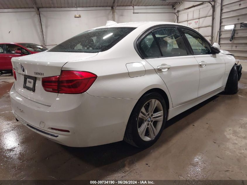 2016 BMW 328I xDrive VIN: WBA8E3G54GNU04551 Lot: 39734190