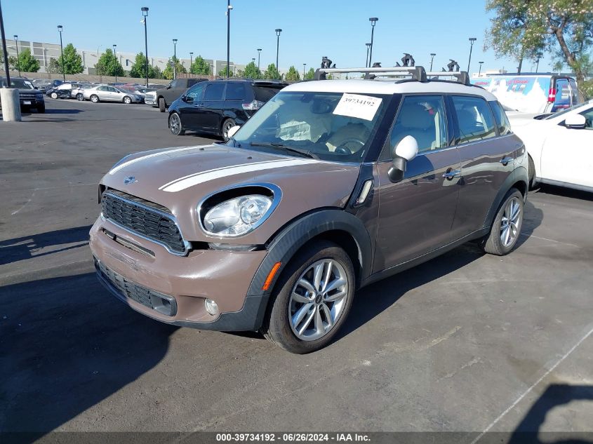 2014 Mini Countryman Cooper S VIN: WMWZC3C55EWP27790 Lot: 39734192