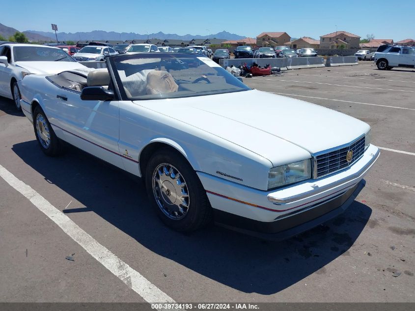 1993 Cadillac Allante VIN: 1G6VS3395PU126839 Lot: 39734193