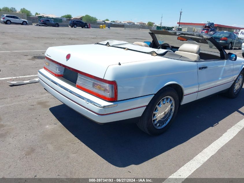 1993 Cadillac Allante VIN: 1G6VS3395PU126839 Lot: 39734193