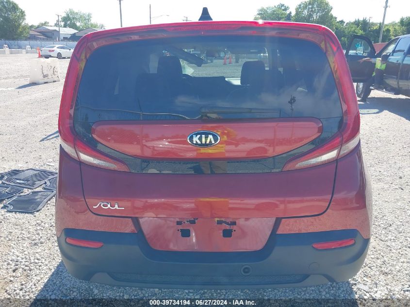 2020 Kia Soul Lx VIN: KNDJ23AU2L7077840 Lot: 39734194