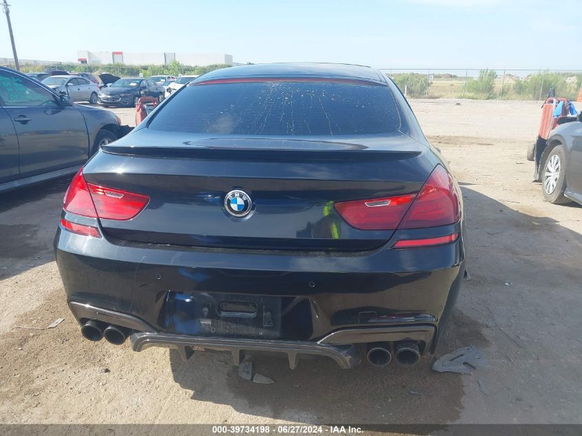 2015 BMW 640I Gran Coupe VIN: WBA6A0C55FD318368 Lot: 39734198