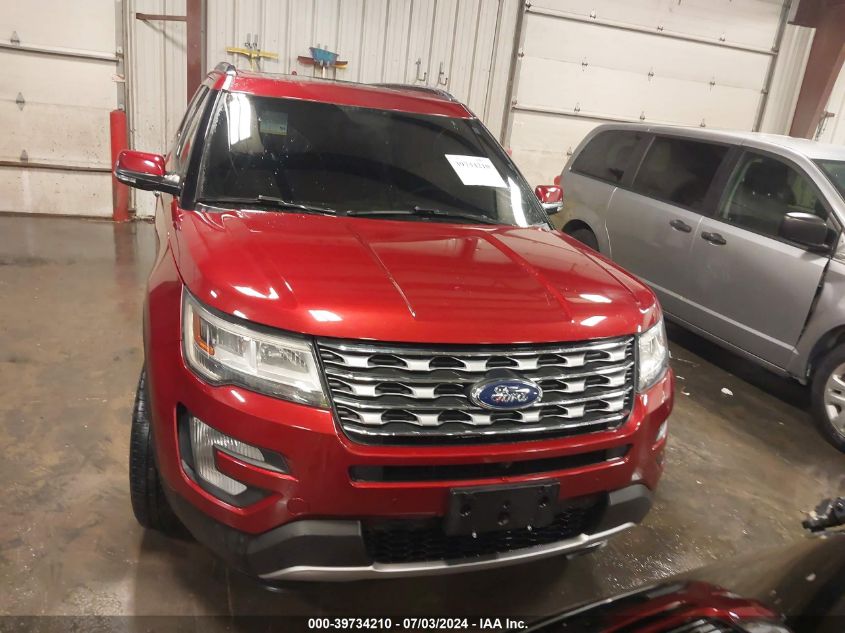 2017 Ford Explorer Limited VIN: 1FM5K8FH4HGE28986 Lot: 39734210