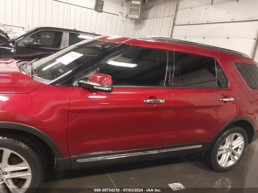 2017 Ford Explorer Limited VIN: 1FM5K8FH4HGE28986 Lot: 39734210