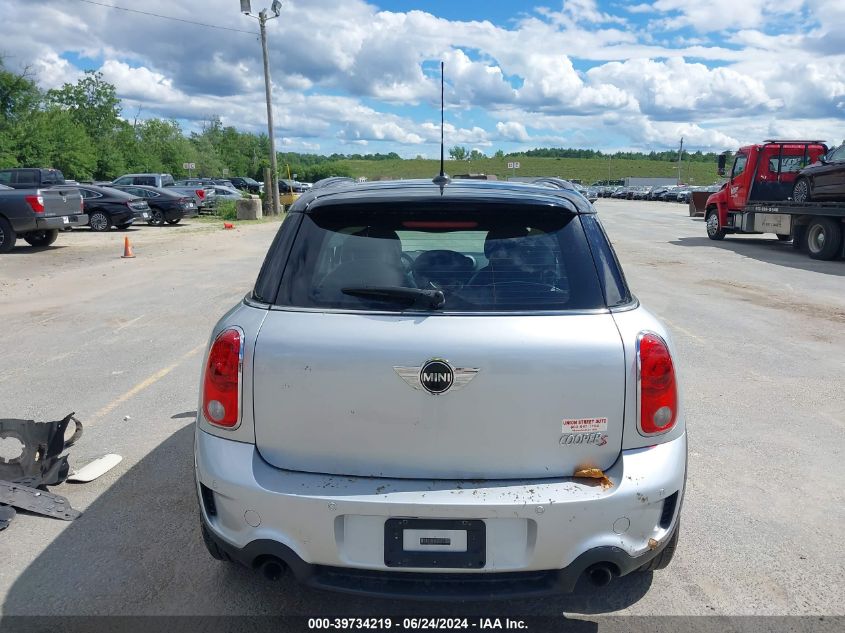 2012 Mini Cooper S Countryman VIN: WMWZC5C54CWL64326 Lot: 39734219