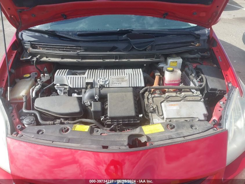 2011 Toyota Prius Three VIN: JTDKN3DU6B0323562 Lot: 39734227