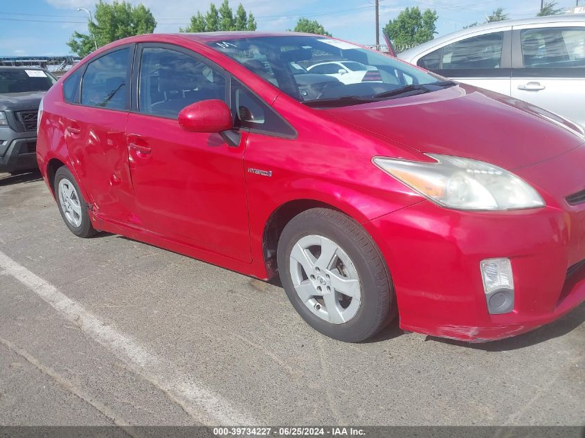 2011 Toyota Prius Three VIN: JTDKN3DU6B0323562 Lot: 39734227