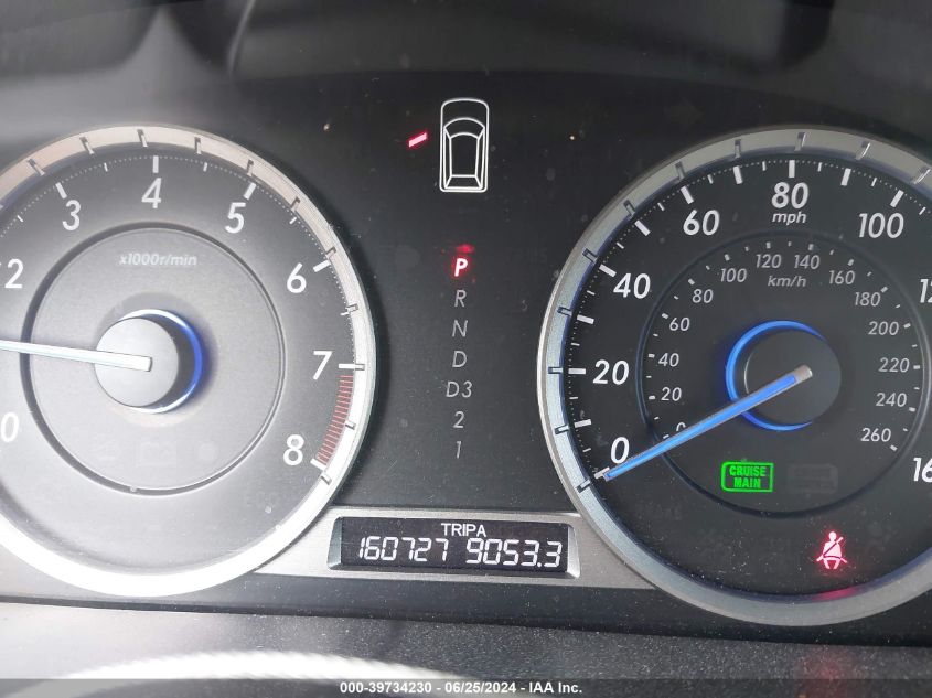 2013 Honda Crosstour Ex VIN: 5J6TF3H32DL002956 Lot: 39734230