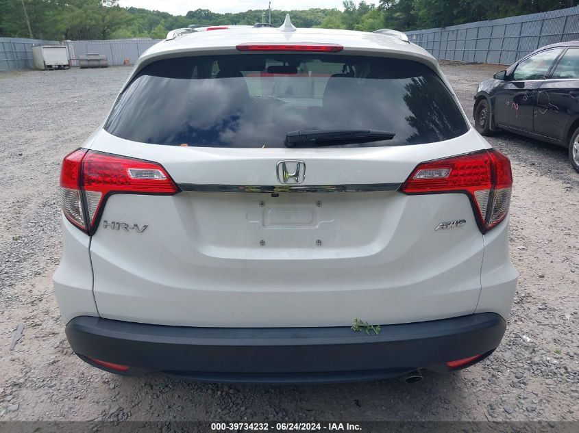 2022 Honda Hr-V Awd Ex VIN: 3CZRU6H5XNM762460 Lot: 39734232