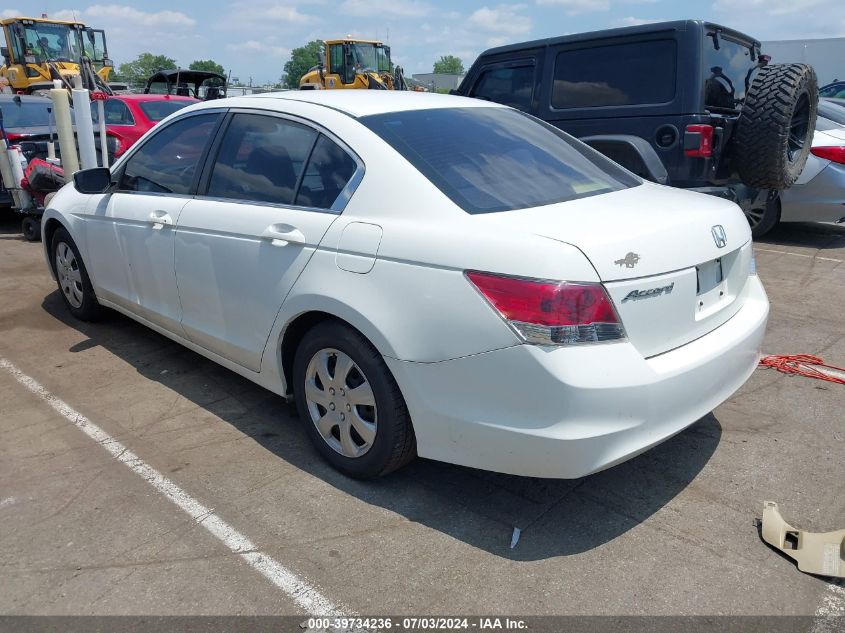 2008 Honda Accord Lx VIN: JHMCP26338C077931 Lot: 40663514