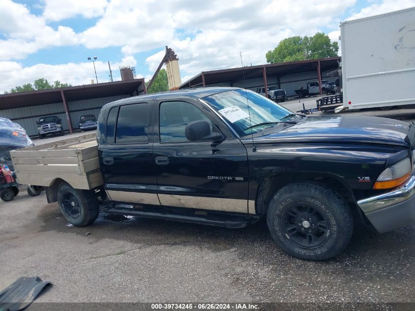 2000 Dodge Dakota Slt/Sport VIN: 1B7GL2AX8YS633567 Lot: 39734245