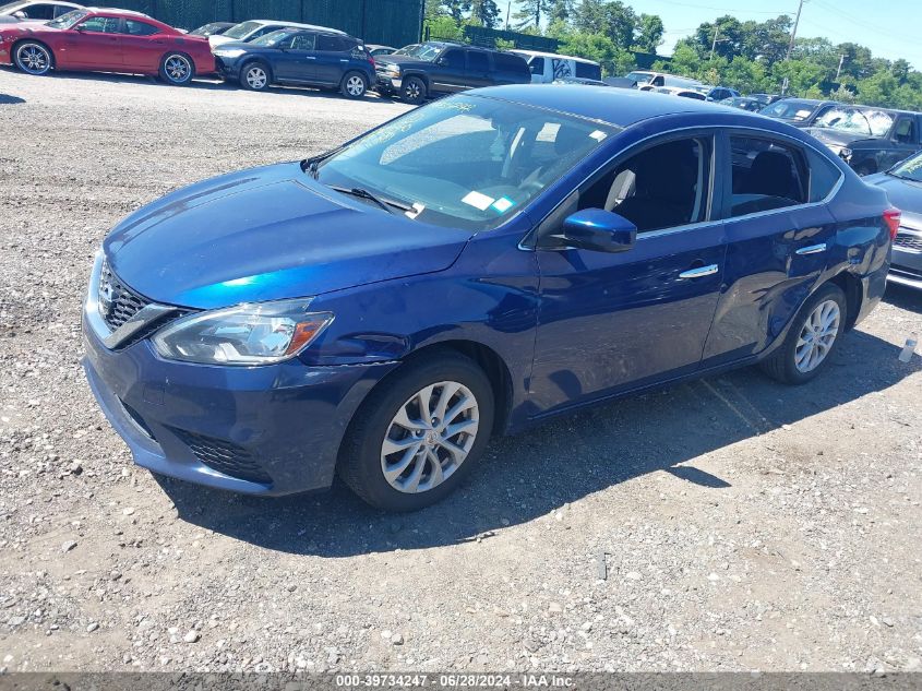 2019 Nissan Sentra Sv VIN: 3N1AB7AP4KY309114 Lot: 39734247