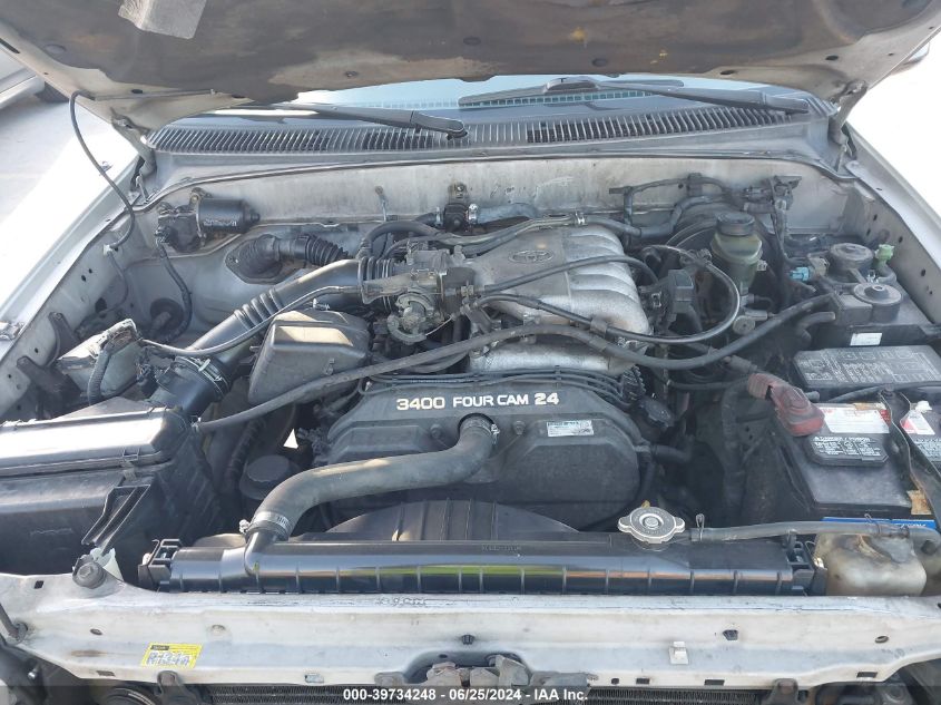 2000 Toyota Tacoma Xtracab Prerunner VIN: 5TESN92N8YZ709486 Lot: 39734248