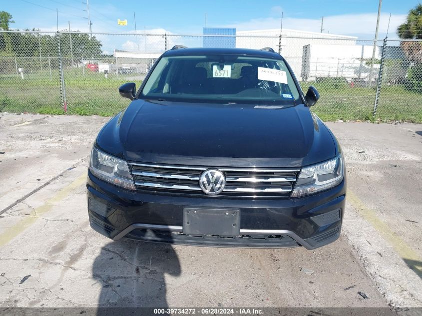 2021 Volkswagen Tiguan 2.0T Se/2.0T Se R-Line Black/2.0T Sel VIN: 3VV3B7AX7MM080705 Lot: 39734272