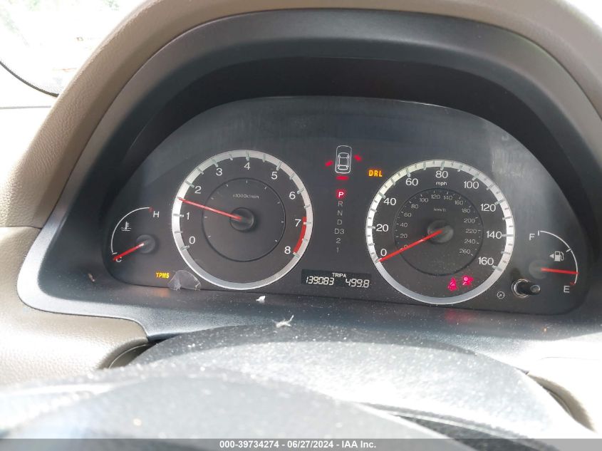 2009 Honda Accord 2.4 Lx VIN: 1HGCP26309A113364 Lot: 39734274