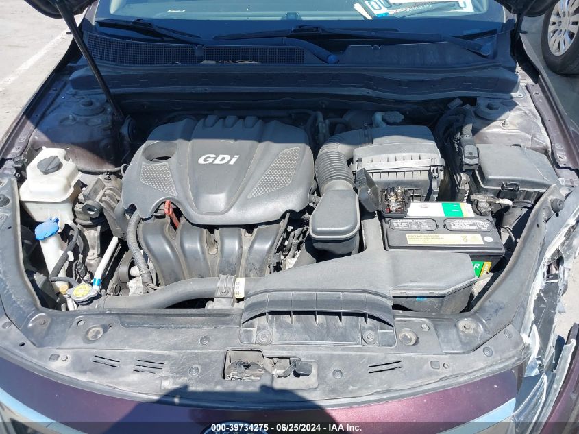 2011 Kia Optima Lx VIN: KNAGM4A74B5109604 Lot: 39734275