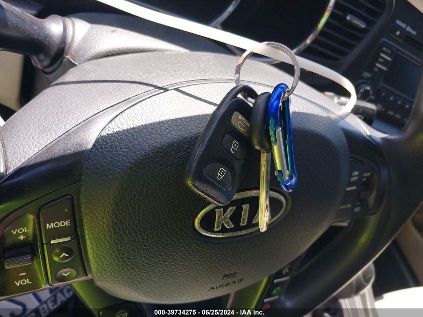 2011 Kia Optima Lx VIN: KNAGM4A74B5109604 Lot: 39734275