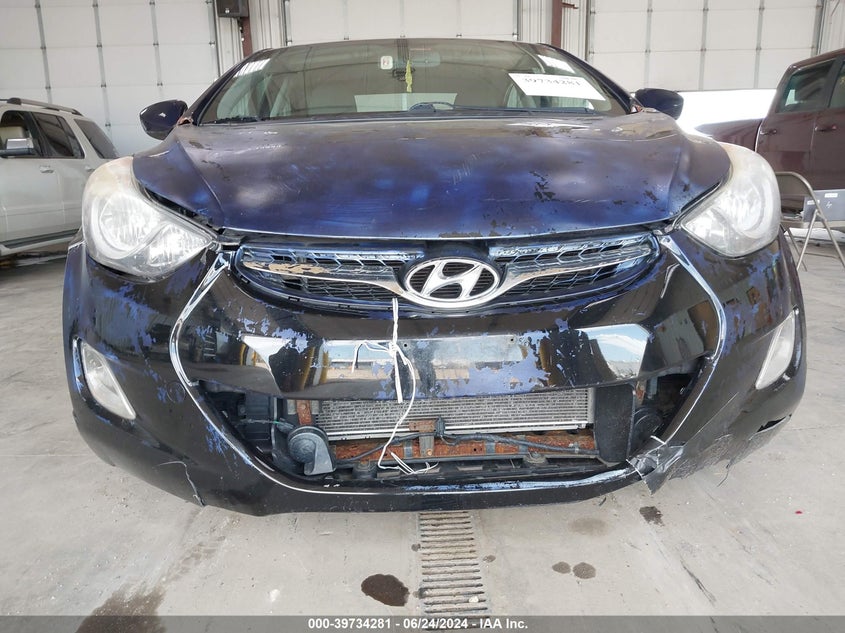 2012 Hyundai Elantra Gls VIN: 5NPDH4AEXCH140401 Lot: 39734281