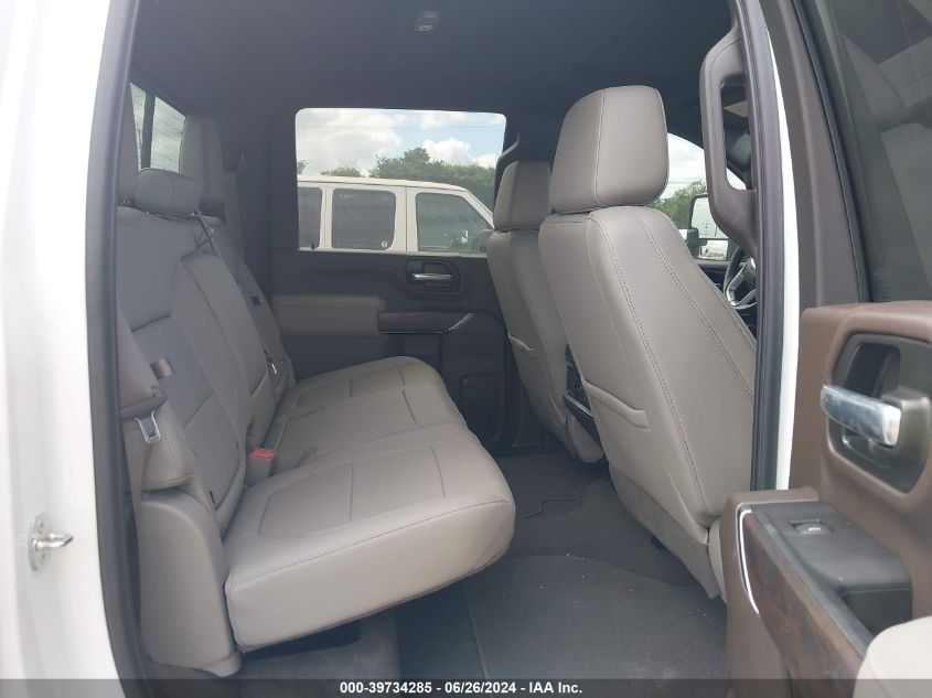 2022 GMC Sierra 2500Hd 4Wd Standard Bed Slt VIN: 1GT49NEY7NF278515 Lot: 39734285