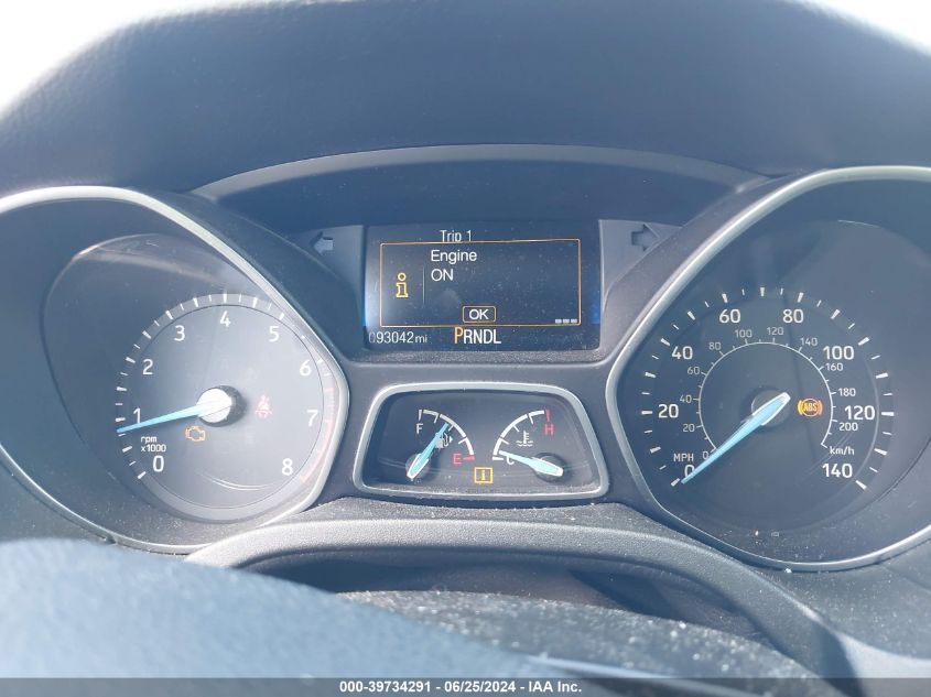 2015 Ford Focus S VIN: 1FADP3E27FL255041 Lot: 39734291