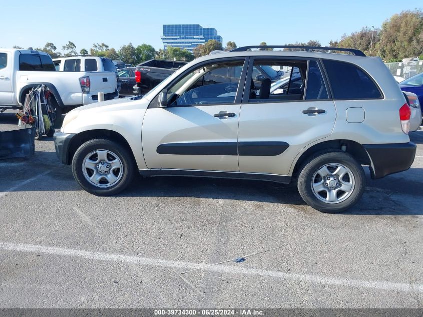 2003 Toyota Rav4 VIN: JTEGH20V930093230 Lot: 39734300