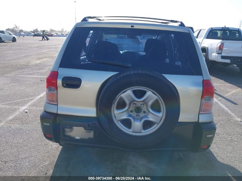 2003 Toyota Rav4 VIN: JTEGH20V930093230 Lot: 39734300