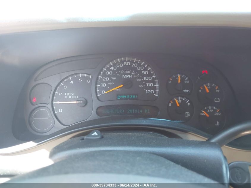 2004 Chevrolet Tahoe Z71 VIN: 1GNEK13Z54R198857 Lot: 39734333