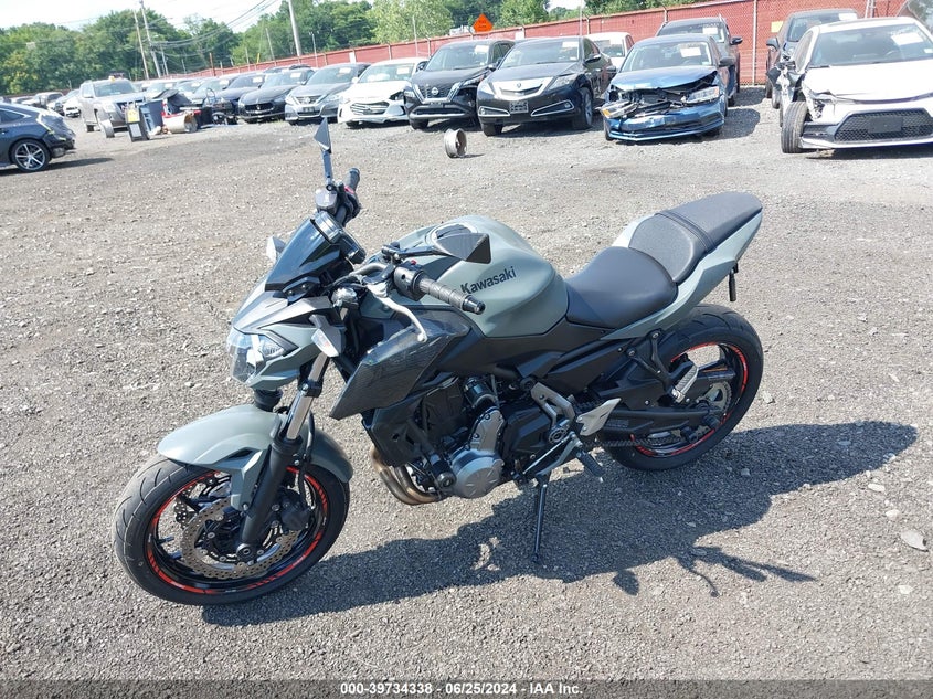 VIN JKAEREG15KDA02794 2019 KAWASAKI ER650 G