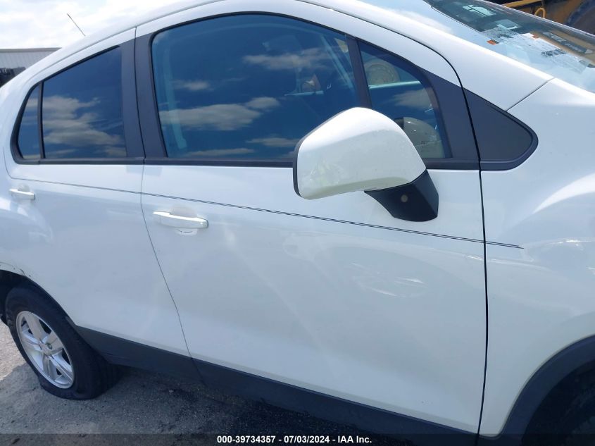 2020 Chevrolet Trax Awd Ls VIN: KL7CJNSB1LB032225 Lot: 39734357