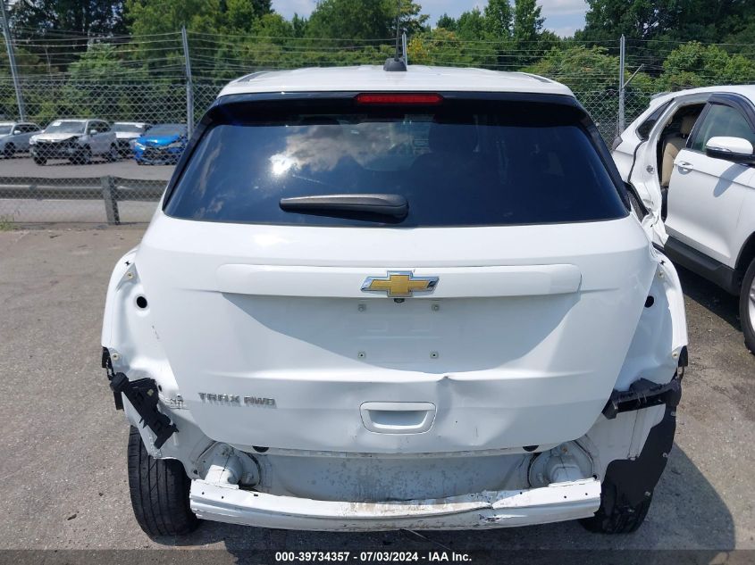 2020 Chevrolet Trax Awd Ls VIN: KL7CJNSB1LB032225 Lot: 39734357