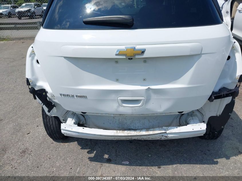 2020 Chevrolet Trax Awd Ls VIN: KL7CJNSB1LB032225 Lot: 39734357