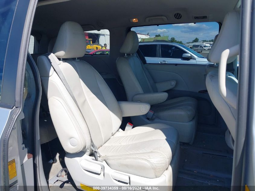 5TDDK3DC4DS065180 2013 Toyota Sienna Xle 7 Passenger