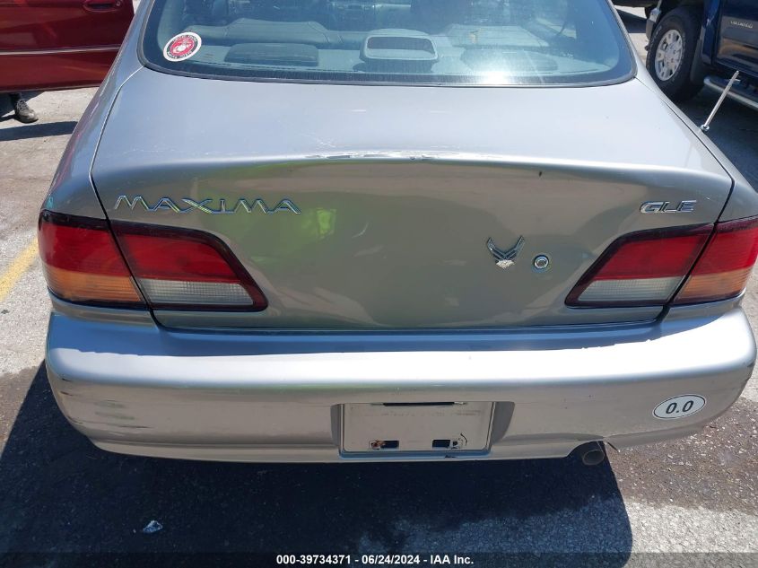 1999 Nissan Maxima Gle/Gxe/Se/Se-L VIN: JN1CA21A3XT103244 Lot: 39734371