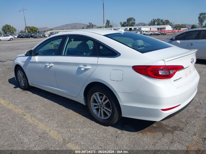 2017 Hyundai Sonata VIN: 5NPE24AF8HH543136 Lot: 39734373