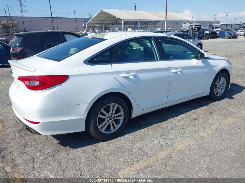 2017 Hyundai Sonata VIN: 5NPE24AF8HH543136 Lot: 39734373