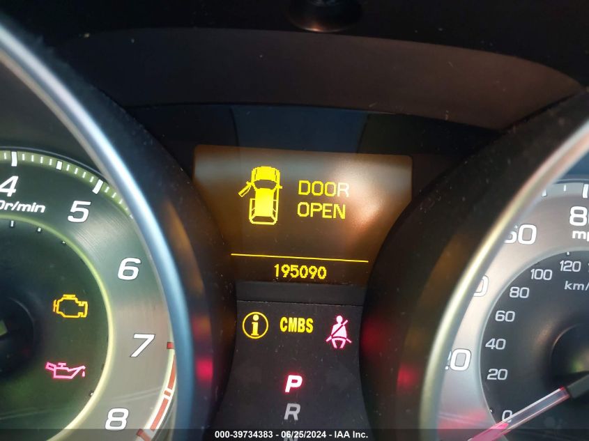 2012 Acura Mdx Advance Package VIN: 2HNYD2H61CH508791 Lot: 39734383