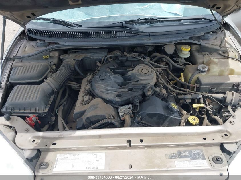 2001 Dodge Intrepid Se VIN: 2B3HD46RX1H627226 Lot: 39734388