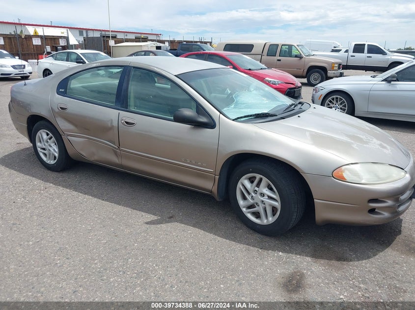 2001 Dodge Intrepid Se VIN: 2B3HD46RX1H627226 Lot: 39734388