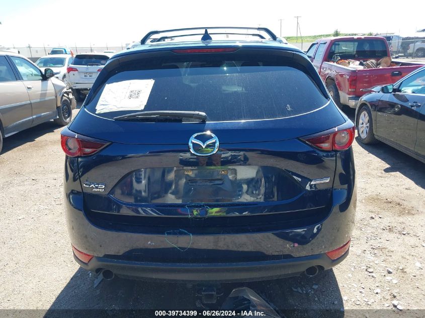 2018 Mazda Cx-5 Touring VIN: JM3KFBCM1J0307090 Lot: 39734399