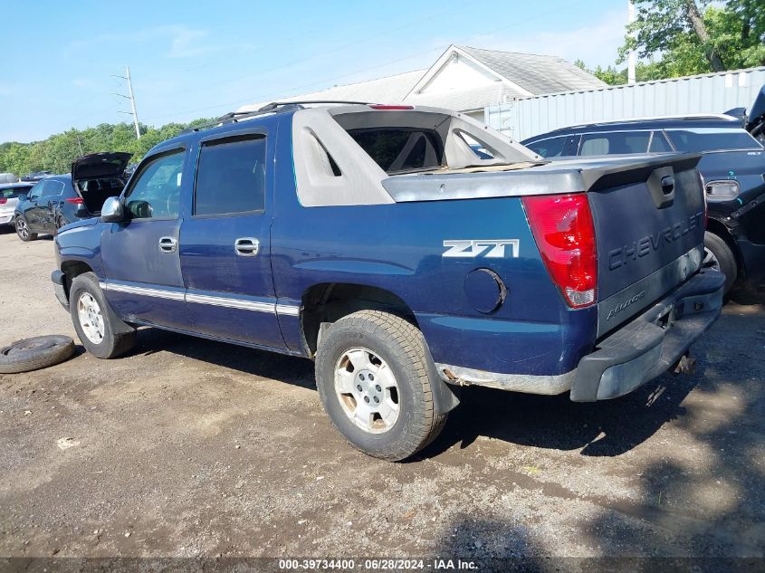 3GNEK12Z56G103279 | 2006 CHEVROLET AVALANCHE 1500