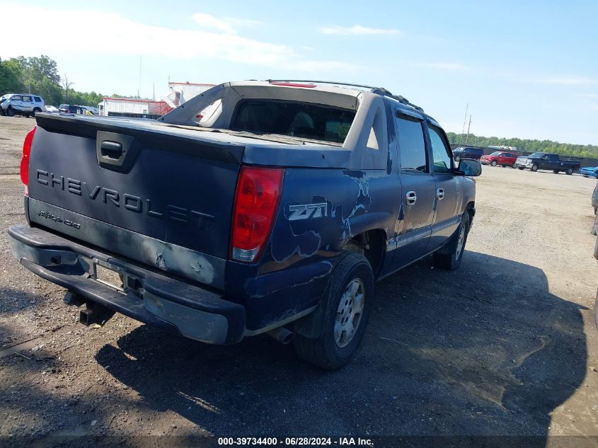 3GNEK12Z56G103279 | 2006 CHEVROLET AVALANCHE 1500